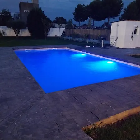 펜션 Con Piscina Flor De La Vida 사라고사